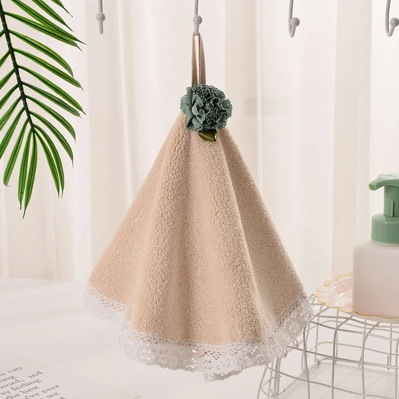 Cotton Lace Hand Towel