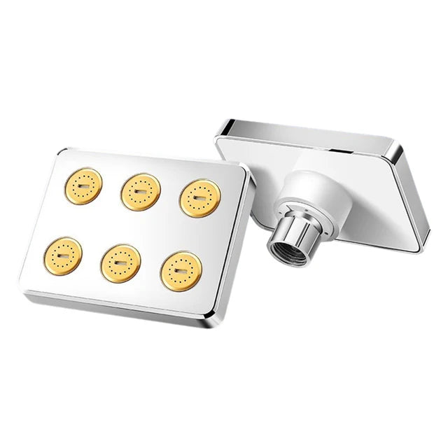 Brass Rotatable Rainfall Shower