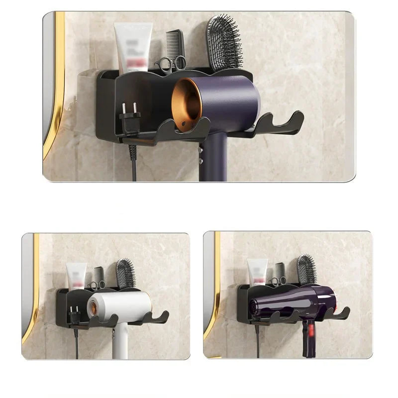 Plastic Wall Haircare Holder