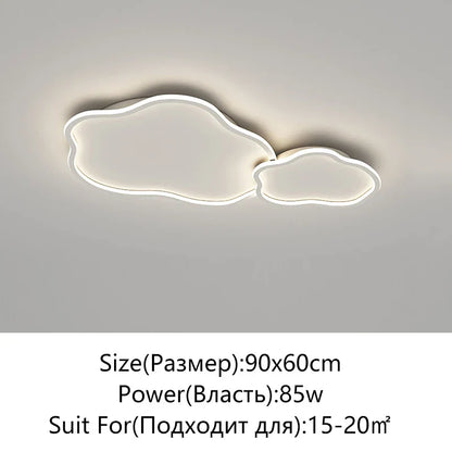 DecorBites™ LED Ceiling Light: Minimalist Home Lighting Fixture for Living Room, Bedroom, Kitchen