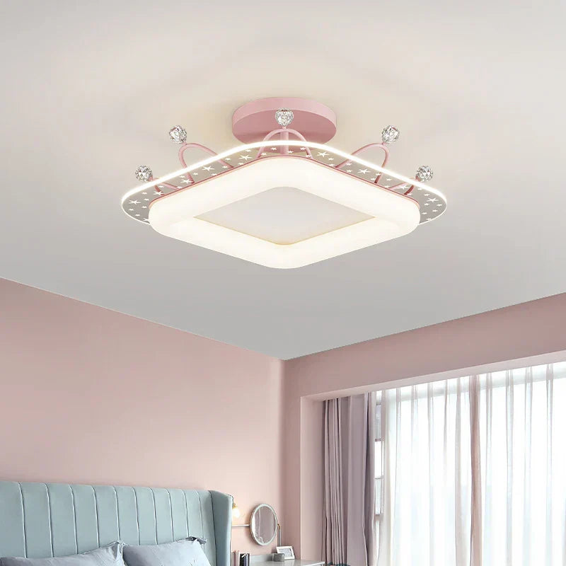 DecorBites™ Kids' Room Ceiling Light in Gold Pink Blue for Bedroom and Living Room