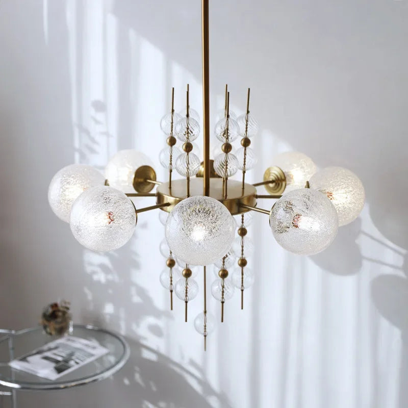 DecorBites™ Glass Ball LED Pendant Chandelier - Modern Kitchen Island Luminaria