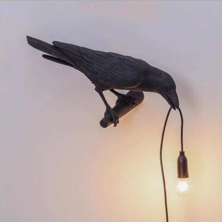 DecorBites™ Lively Bird Resin Table Lamp - Home Decor Lighting for Bedroom, Living Room