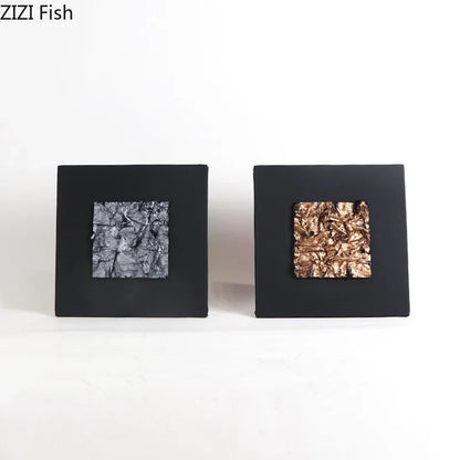 DecorBites™ Gilded Fabric Wall Art Hanging Ornaments Modern Home Decor