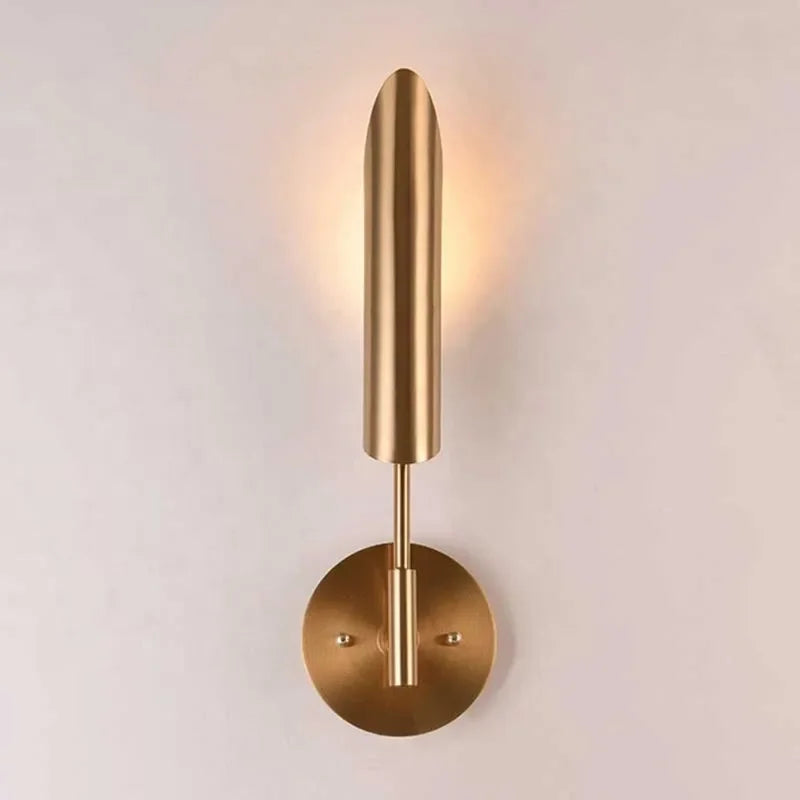 DecorBites™ Golden Luxury Wall Light for Elegant American Style Interior