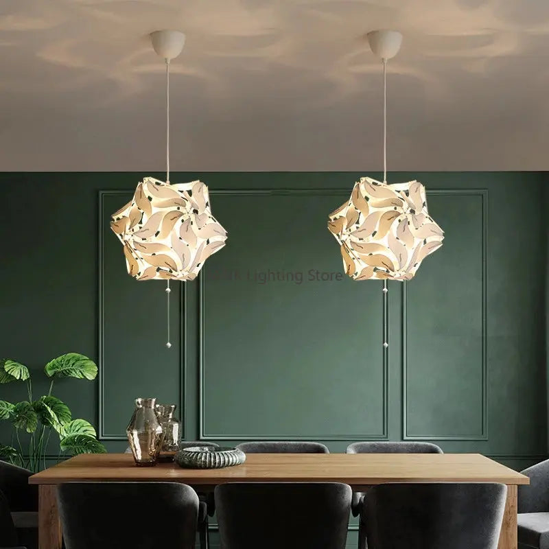 Gold Bauhinia LED Chandelier
