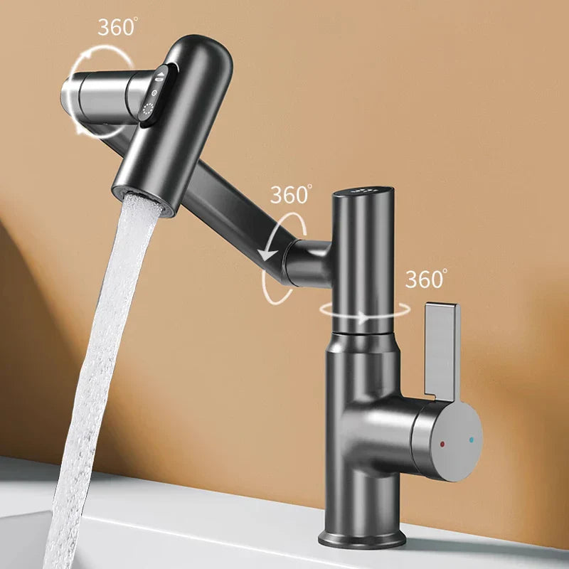 Chrome 360 LED Faucet