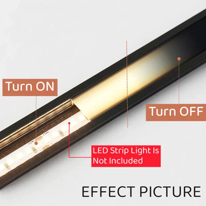 DecorBites™ LED Aluminum Profile for Cabinet Closet Strip Lights