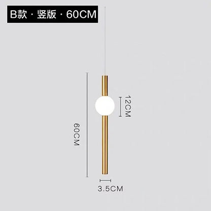 DecorBites™ Geometric Line Frame Chandelier Pendant Lights for Stairs and Table Decor