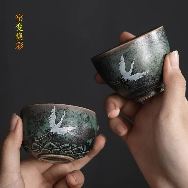 Textured Ceramic Coffee Mug