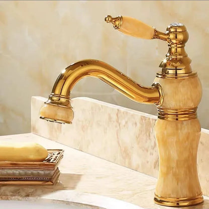 Brass Waterfall Bathroom Faucet 360 Rotate