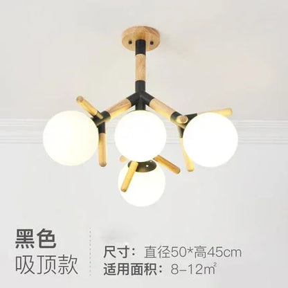 DecorBites™ LED Chandelier: Modern Home Decor Hanging Light Fixture for Living Room, Restaurant, Kitchen