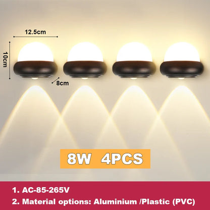DecorBites™ Acrylic LED Wall Light for Home Decoration Luxury Mood Light