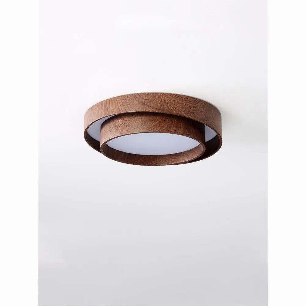 Wabi Sabi Walnut Ceiling Light