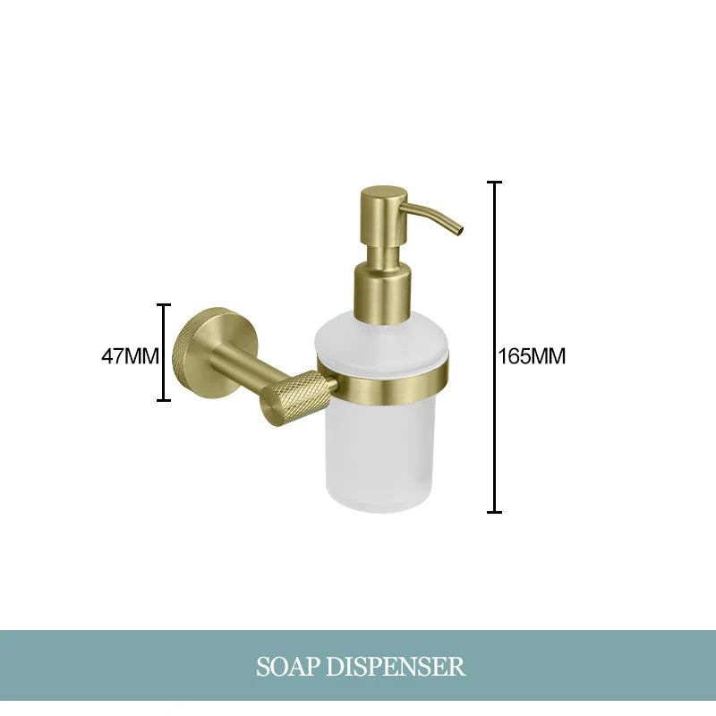 Gold Bathroom Hardware Set