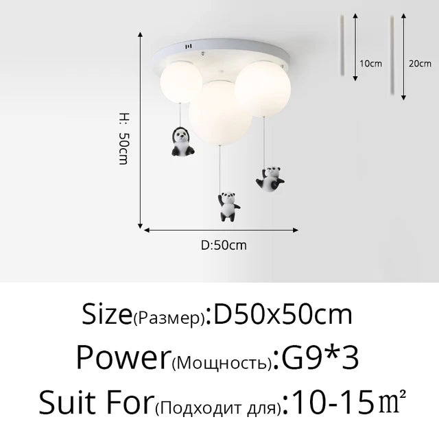 Modern Cartoon Ceiling Light
