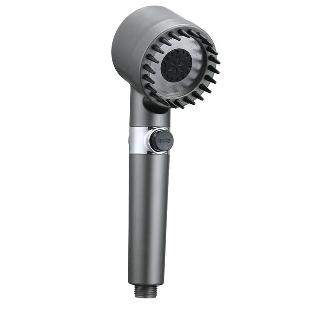 Matte Black Massage Shower
