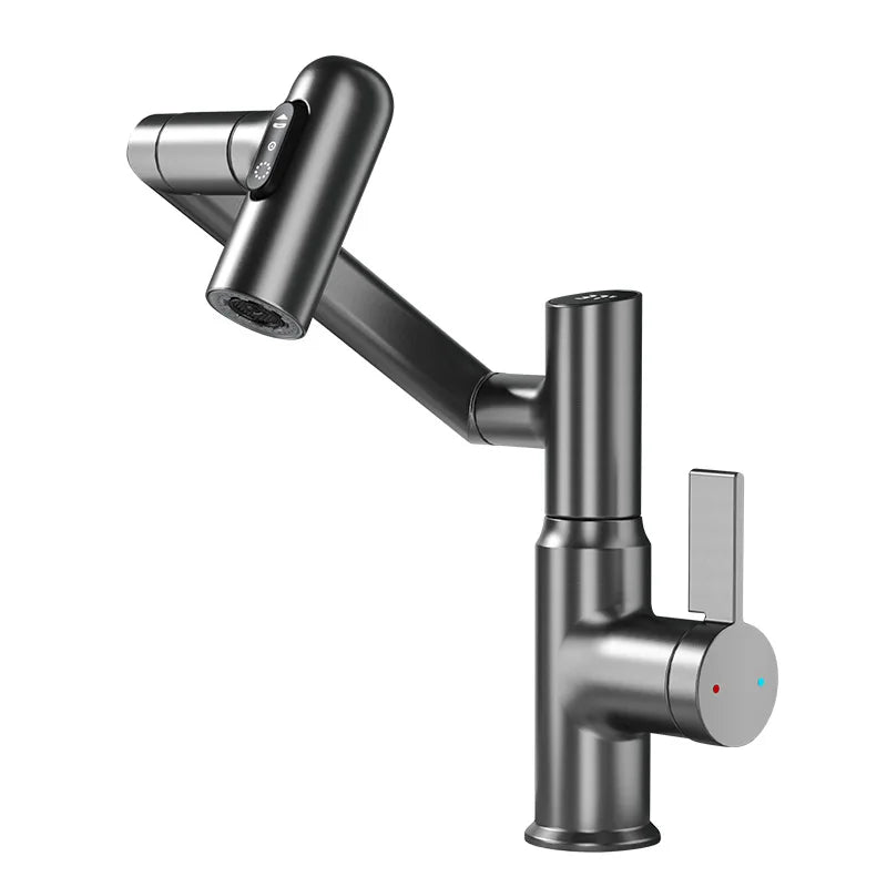 LED Rotating Basin Faucet