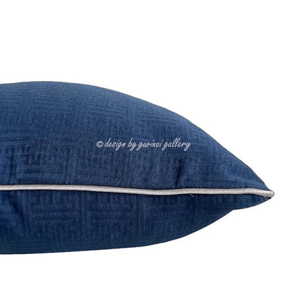 DecorBites™ Geometric Jacquard Cushion Cover 45x45cm - European Art Decor for Home