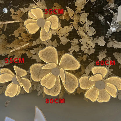 DecorBites™ LED Butterfly Ceiling Lights for Romantic Wedding Decoration
