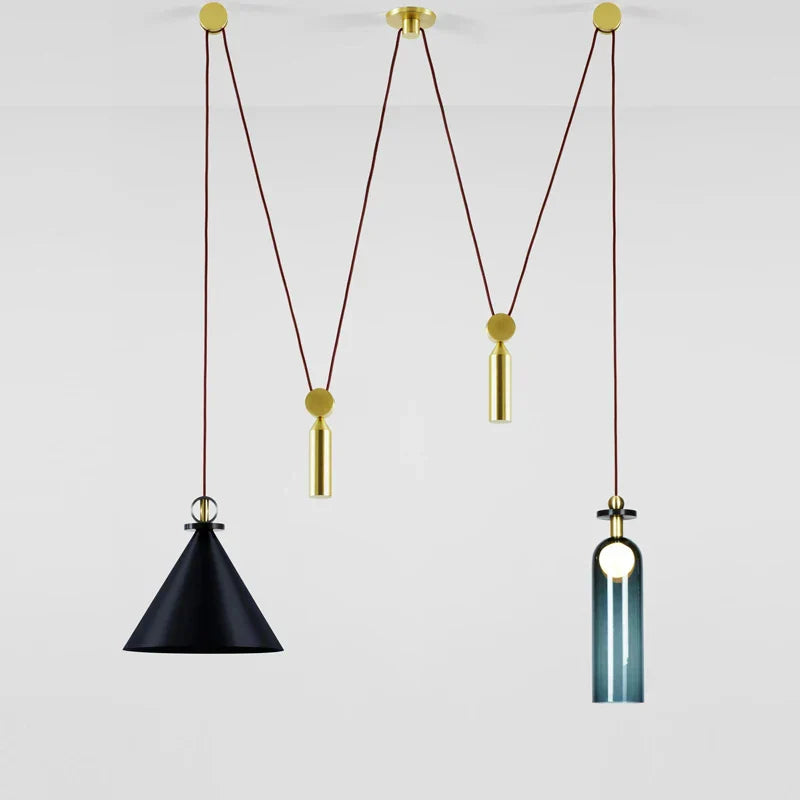 Height Adjustable Pendant Light