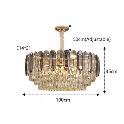 DecorBites™ Crystal LED Wall Lamp: Minimalist Luxury Lighting for Living Room TV Background