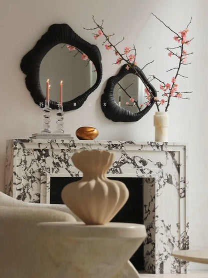 DecorBites™ French Luxury Mirror for Fireplace, Hotel Entrance, and Bathroom