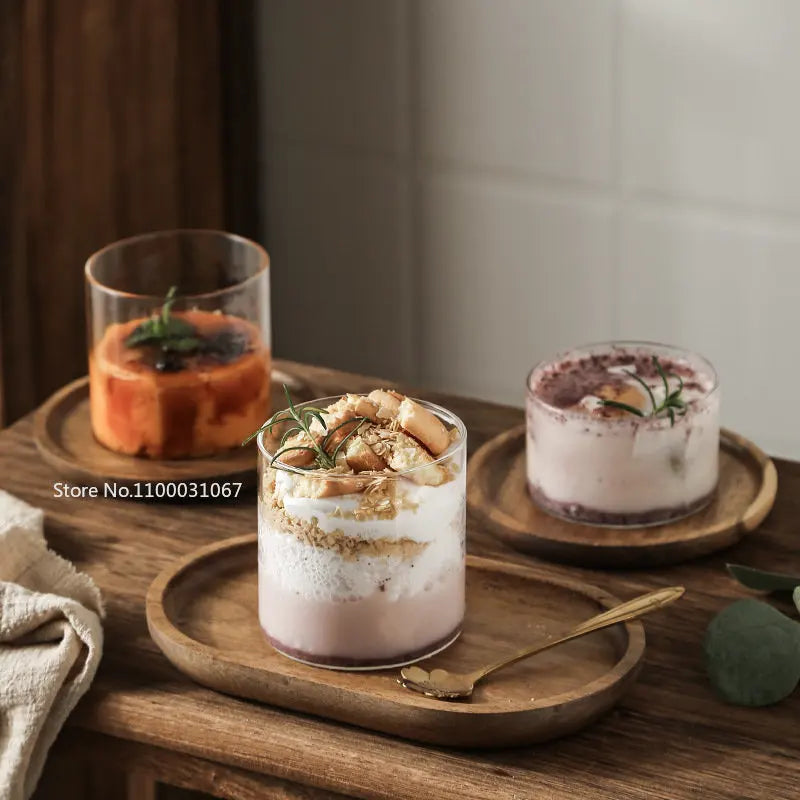 Glass Dessert Cocktail Cup