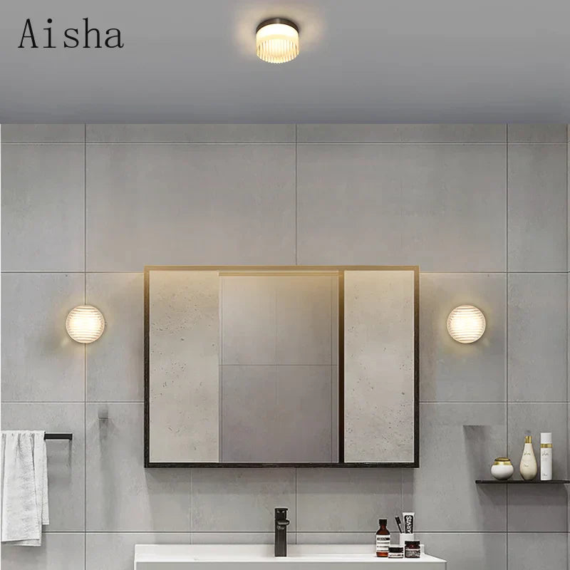 DecorBites™ Acrylic Sconce LED Wall Lamp for Luxury Living Room & Bathroom