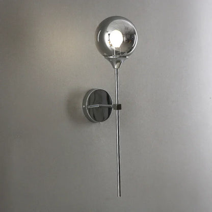 DecorBites™ Glass Ball Wall Lamps: Modern Nordic Golden Chrome Lighting Fixtures for Living Room, Kitchen