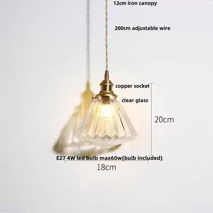 DecorBites™ Glass LED Pendant Light Chandelier for Modern Home Decor