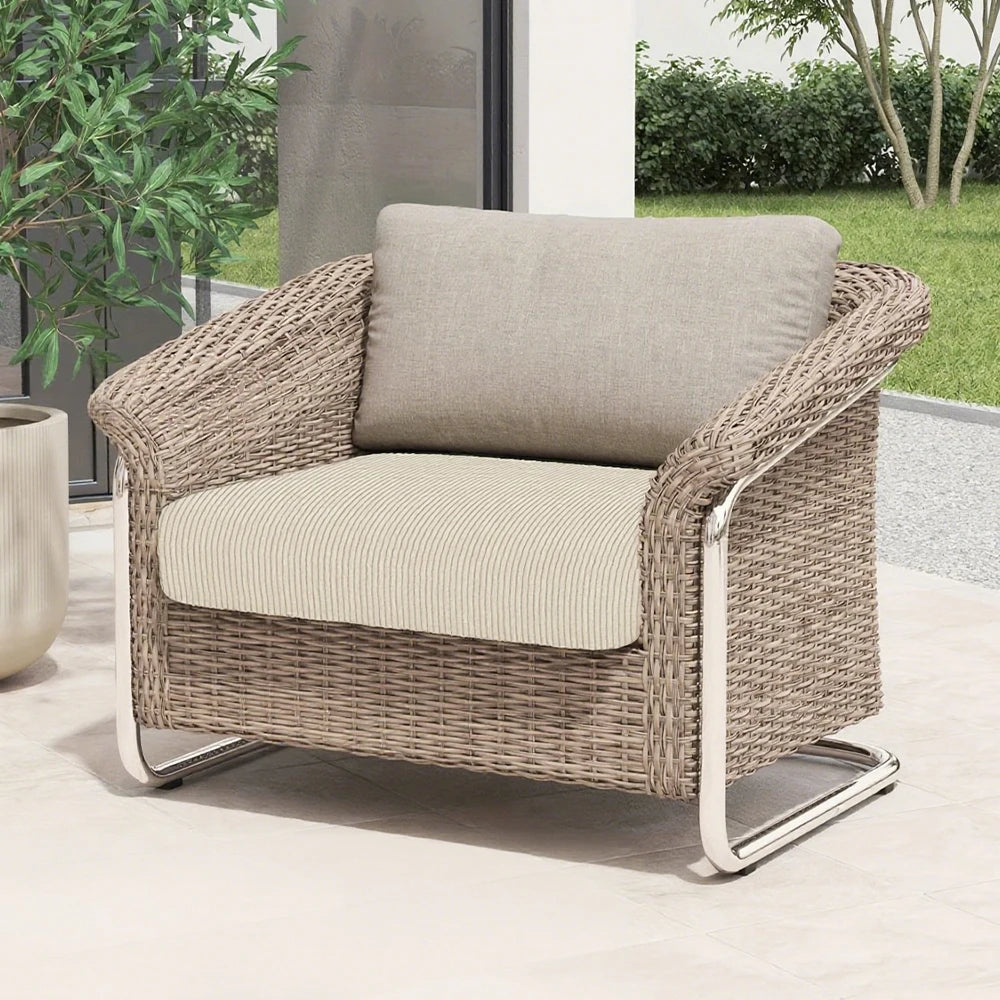 Striped Jacquard Sofa Slipcover
