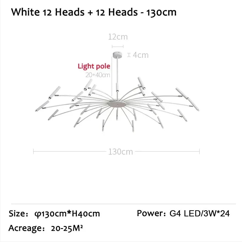 Nordic LED Ceiling Chandelier
