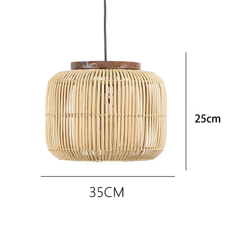 Rattan Vintage Pendant Light