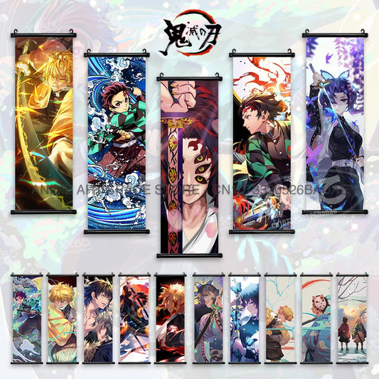 Anime Poster Wall Art Scrolls