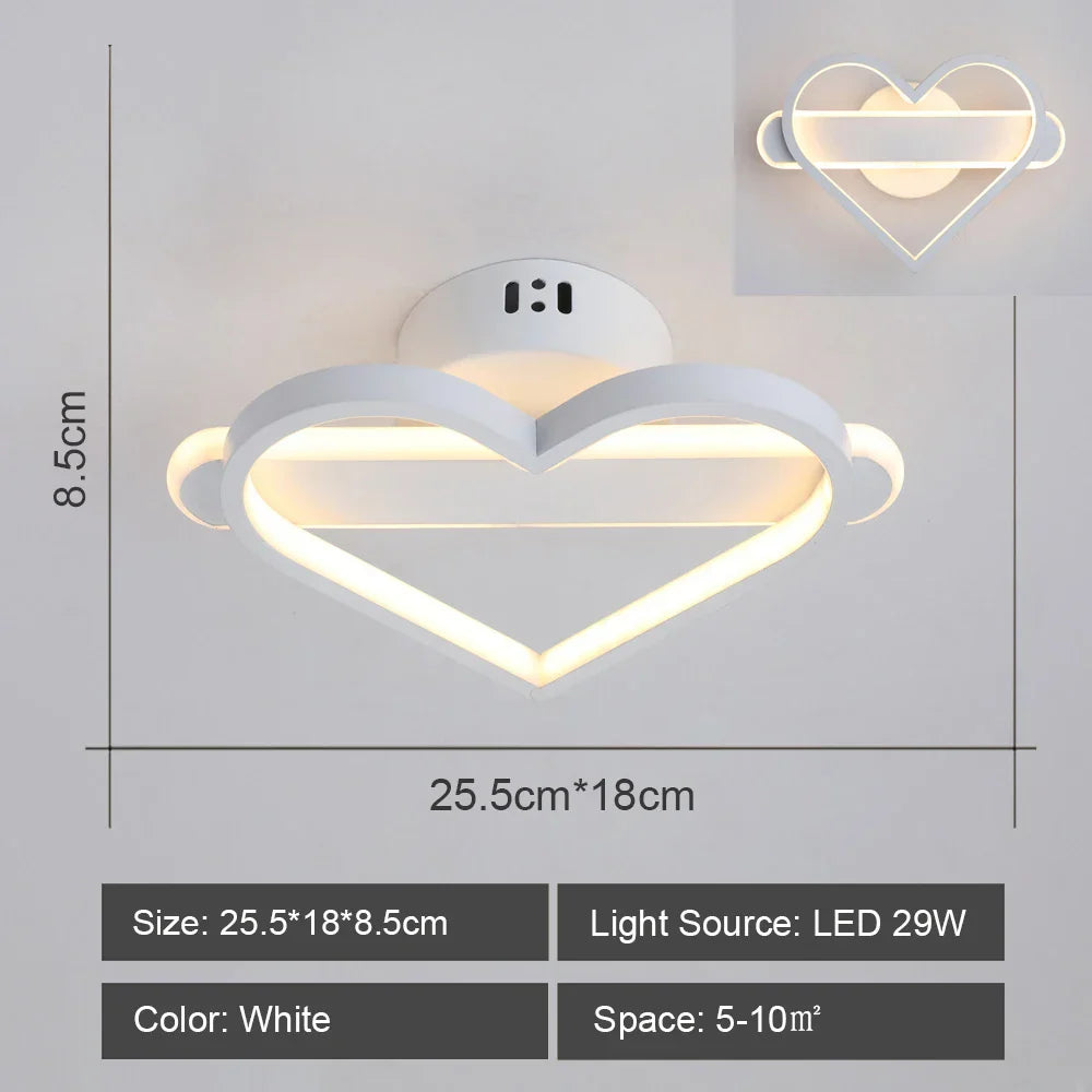 DecorBites™ LED Ceiling Light for Modern Living Room Bedroom Lighting