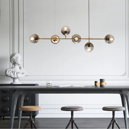 DecorBites™ Glass Ball Pendant Lamps for Home Decor and Lighting Fixtures
