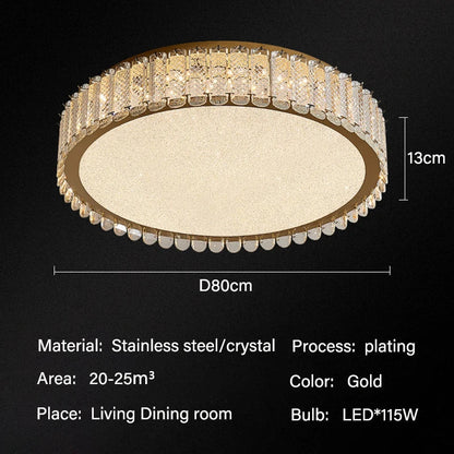 DecorBites™ Crystal LED Ceiling Lights for Modern Home Decor Lighting