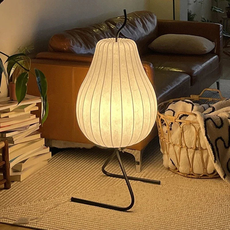 Silk Wabi Sabi Floor Lamp