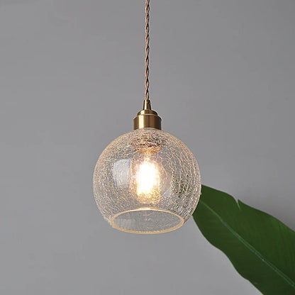 DecorBites™ Glass Globe LED Pendant Light - Adjustable Modern Nordic Hanging Fixture