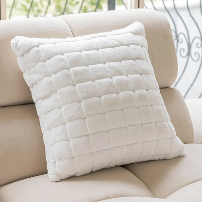 DecorBites™ Geometric Jacquard Cushion Cover 45*45 Modern Design Sense Pillowcase