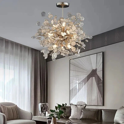 DecorBites™ LED Ceiling Chandelier Nordic Luxury Design for Living Dining Bedroom Lighting