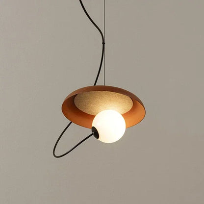 DecorBites™ Grid LED Pendant Light: Modern Nordic Chandelier for Home Decor and Restaurant