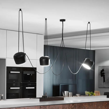 DecorBites™ Industrial Spider Pendant Lamp: Nordic Style Aim Pendant for Home, Restaurant, Bar