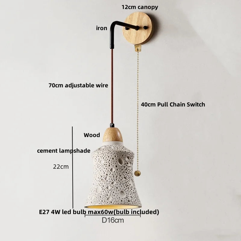 Cement LED Wall Lamp