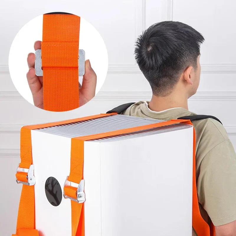 DecorBites™ Furniture Lifting Straps: Adjustable Belt for Moving Heavy Items