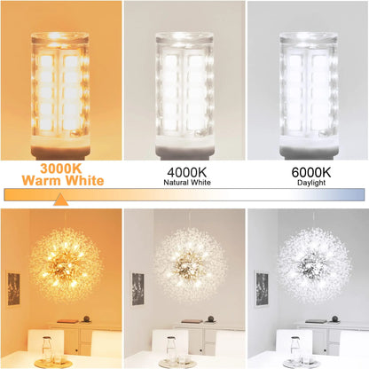 DecorBites™ G9 LED Corn Bulb 3W 5W 220V 3000K 6000K Silica Gel SMD2835 Chandelier Light