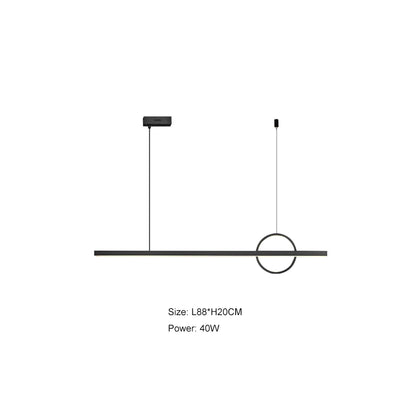 DecorBites™ Geometric Copper Chandelier: Minimalist Atmosphere for Bars and Restaurants