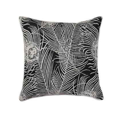 DecorBites™ Geometric Jacquard Throw Pillowcase Double Sided Luxury Cushion Cover