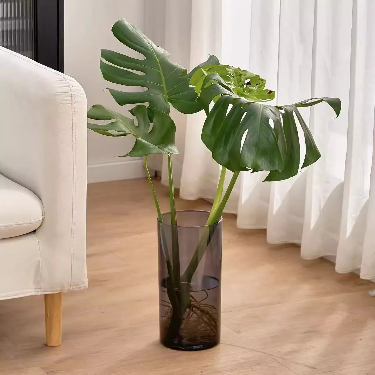 Acrylic Flower Vase Transparent Decorative